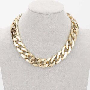 Oversized Ccb Chain Necklace